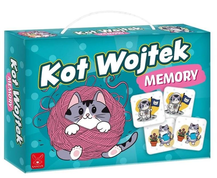 Kangur, memory kot Wojtek, gra edukacyjna