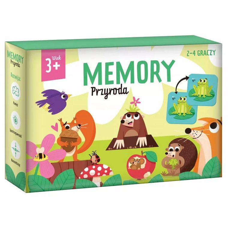 Kangur, Memory, przyroda, gra edukacyjna
