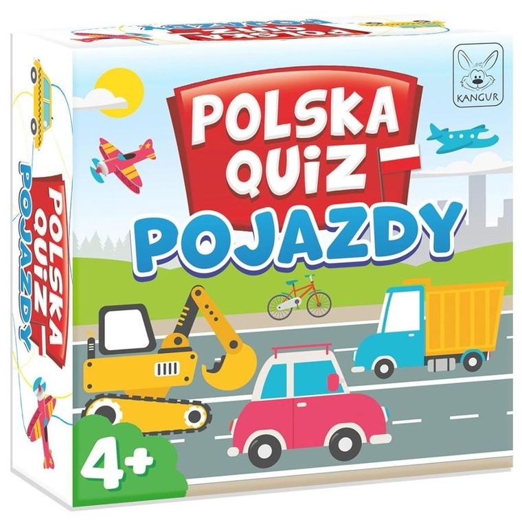 Kangur, Polska Quiz, Pojazdy, gra familijna