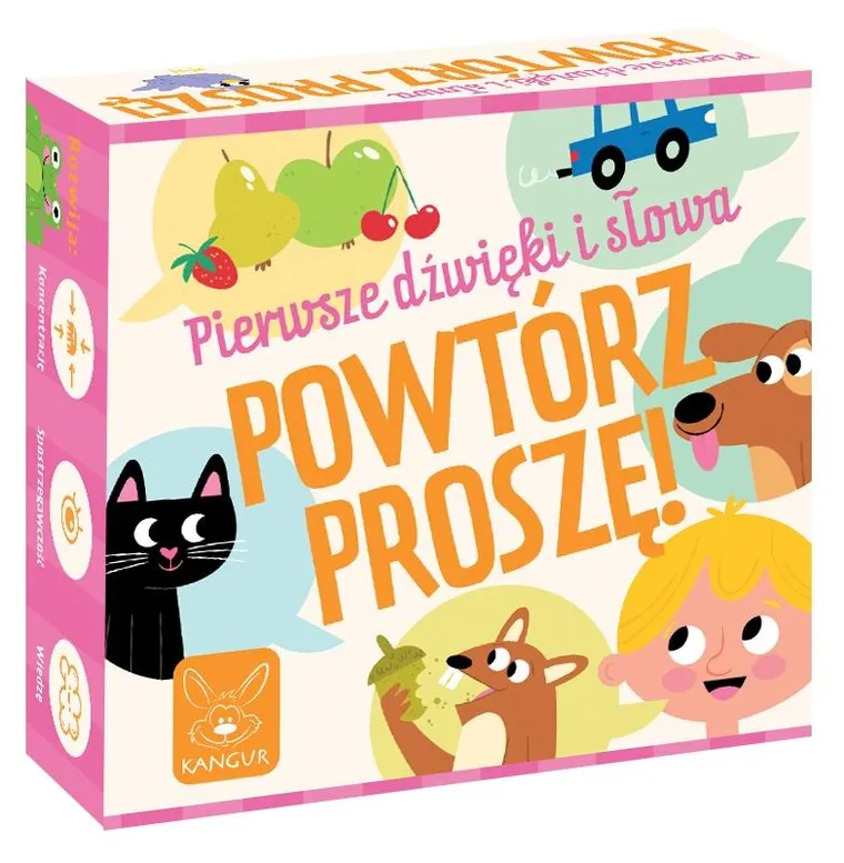 Kangur, Powtórz Proszę! Pierwsze dźwięki i słowa, gra edukacyjna