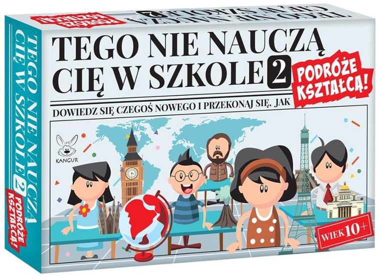 Kangur, Tego nie nauczą Cię w szkole 2, Podróże kształcą, gra edukacyjna