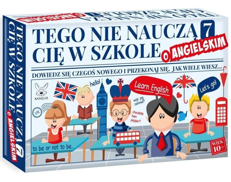 Kangur, Tego nie nauczą Cię w szkole 7, O Angielskim, gra edukacyjna
