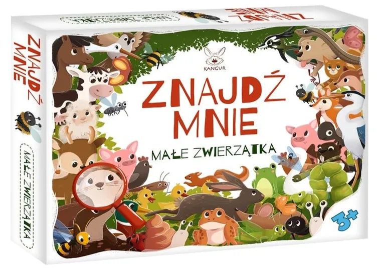 Kangur, Znajdź mnie Małe Zwierzątka, gra familijna