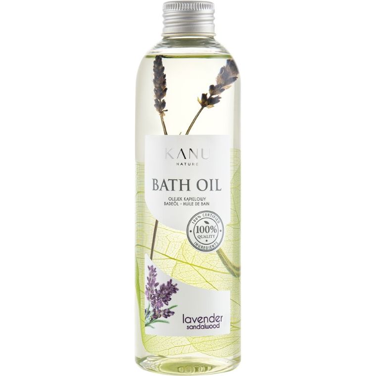 Kanu Nature, Bath Oil, olejek do kąpieli, Lawenda i Drzewo Sandałowe 250 ml