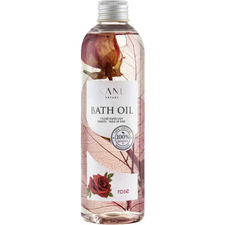 Kanu Nature, Bath Oil, olejek do kąpieli, róża, 250 ml