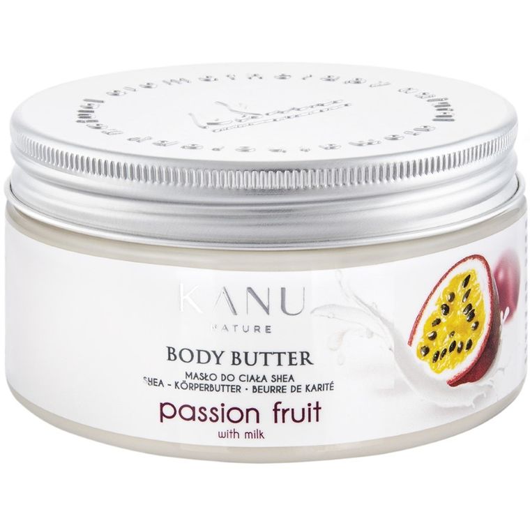 Kanu Nature, Body Butter, masło do ciała, Mleko i Marakuja, 190g