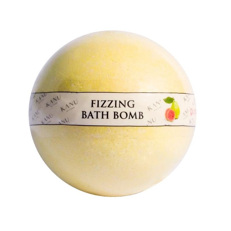 Kanu Nature, Fizzing Bath Bomb, kula musująca do kąpieli, Guawa, 160g