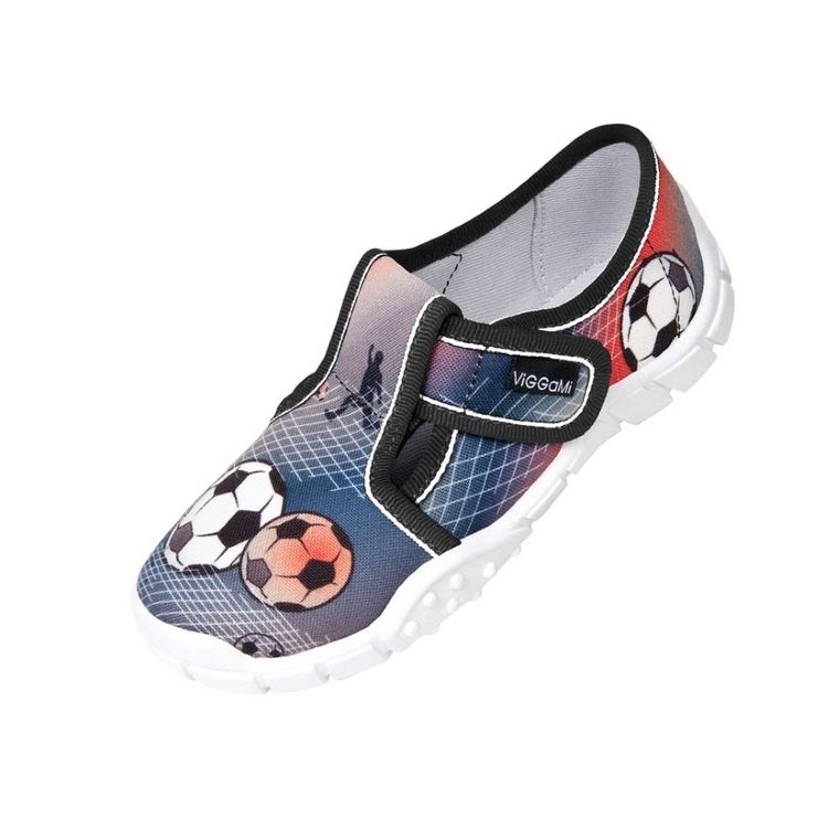 Kapcie chłopięce, białe, Vi-GGa-Mi