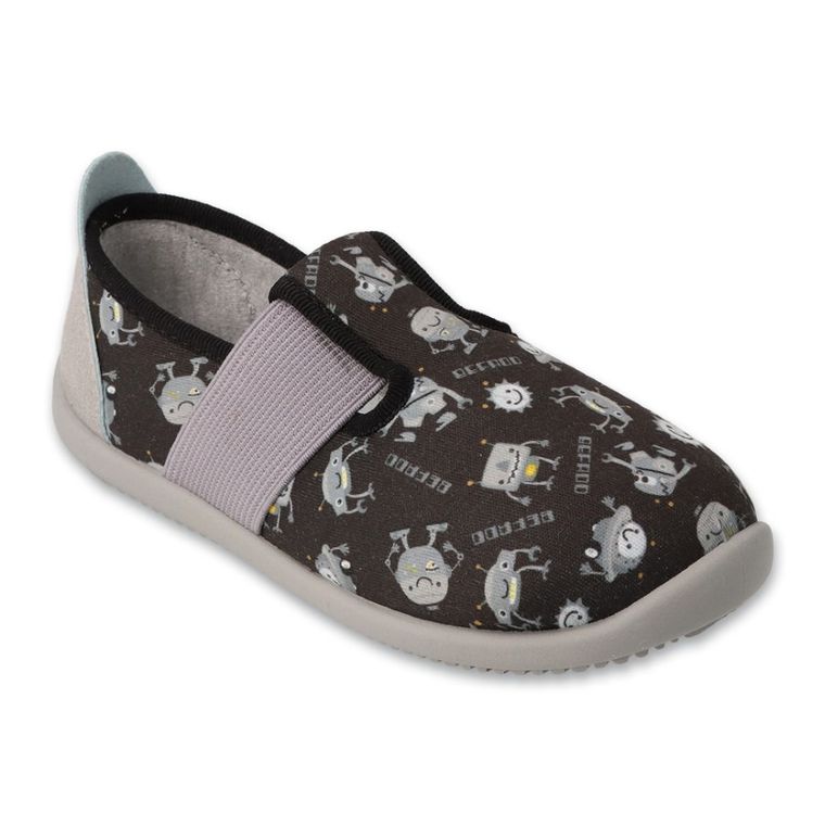 Kapcie chłopięce, czarne, Befado