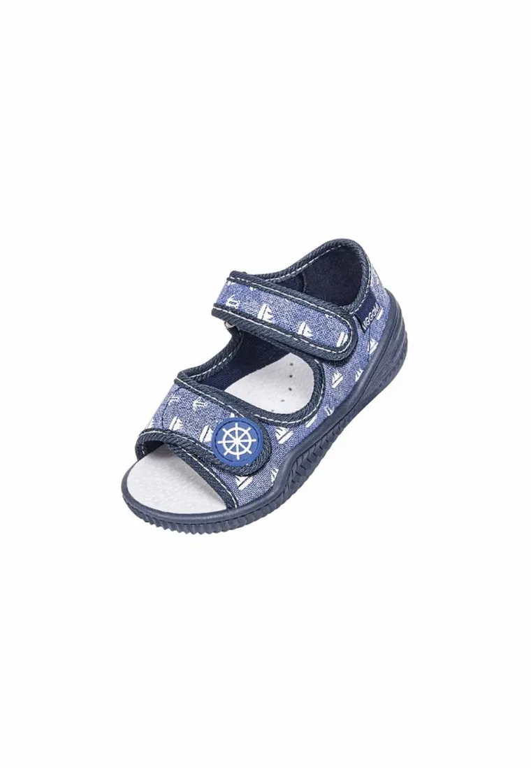 Kapcie chłopięce, denim, Szymek, Vi-GGa-Mi