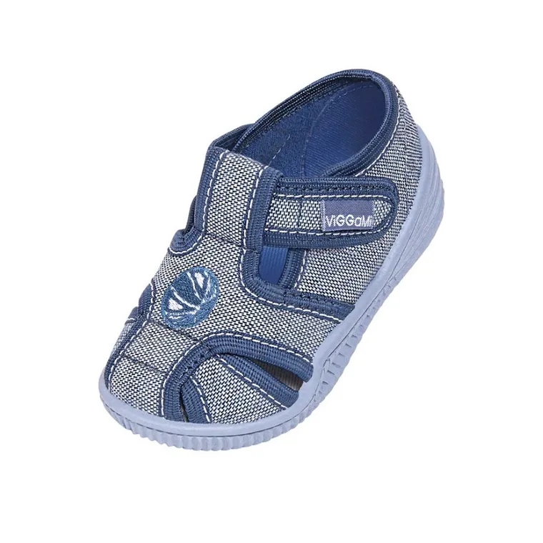 Kapcie chłopięce, denim, Vi-GGa-Mi