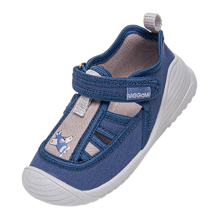 Kapcie chłopięce, granatowe, Vi-GGa-Mi