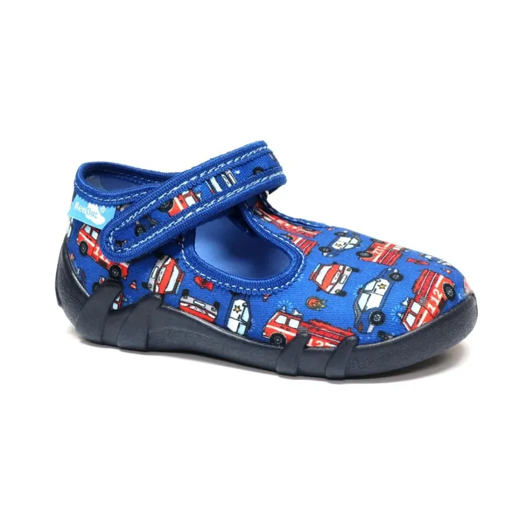 Kapcie chłopięce, niebieskie, RenBut