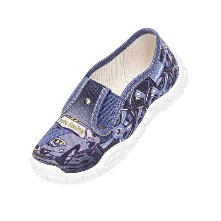 Kapcie chłopięce, niebieskie, Vi-GGa-Mi