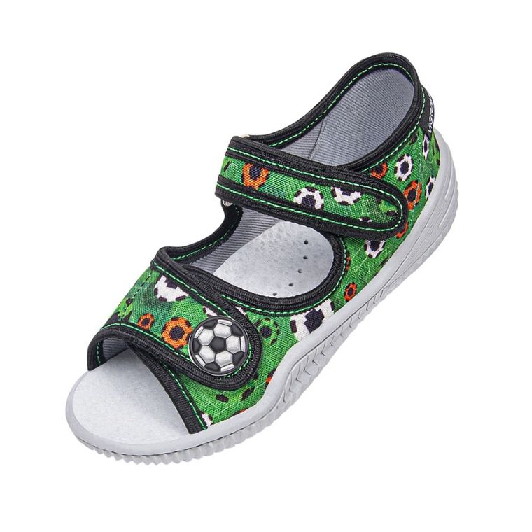 Kapcie chłopięce, zielone, Vi-GGa-Mi