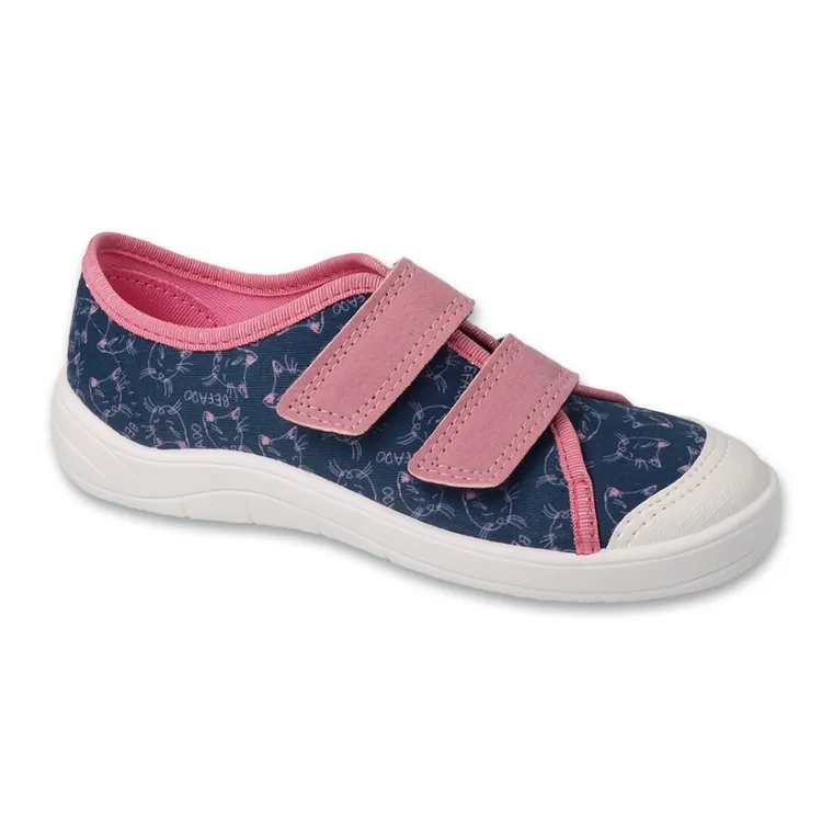 Kapcie dziewczęce, granatowe, Befado