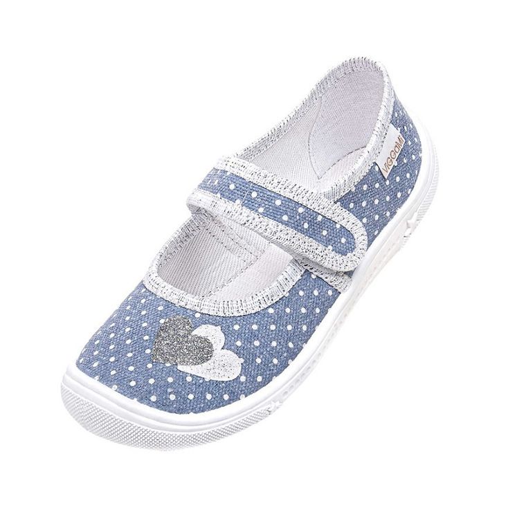 Kapcie dziewczęce, niebieskie, Vi-GGa-Mi