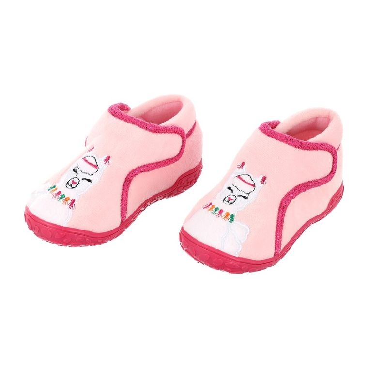Kapcie dziewczęce, różowe, BBS Shoes