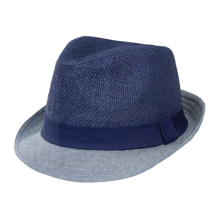 Kapelusz chłopięcy, niebieski, Döll