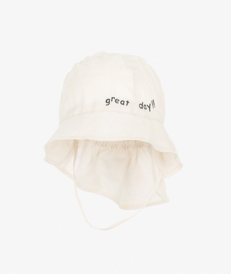 Kapelusz chłopięcy safari, beżowy, Great day, Iltom