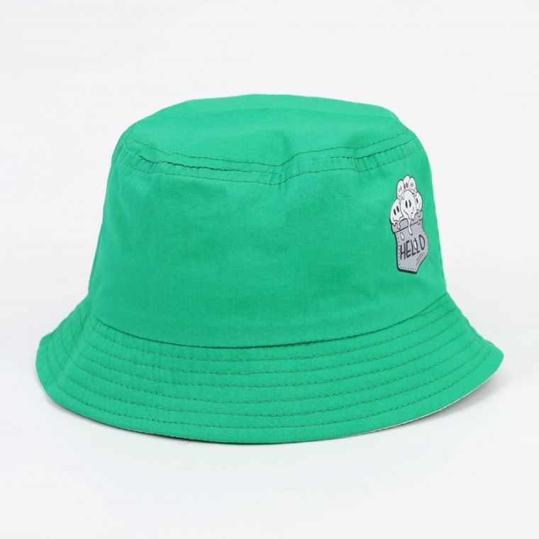 Kapelusz chłopięcy, zielony, Yoclub