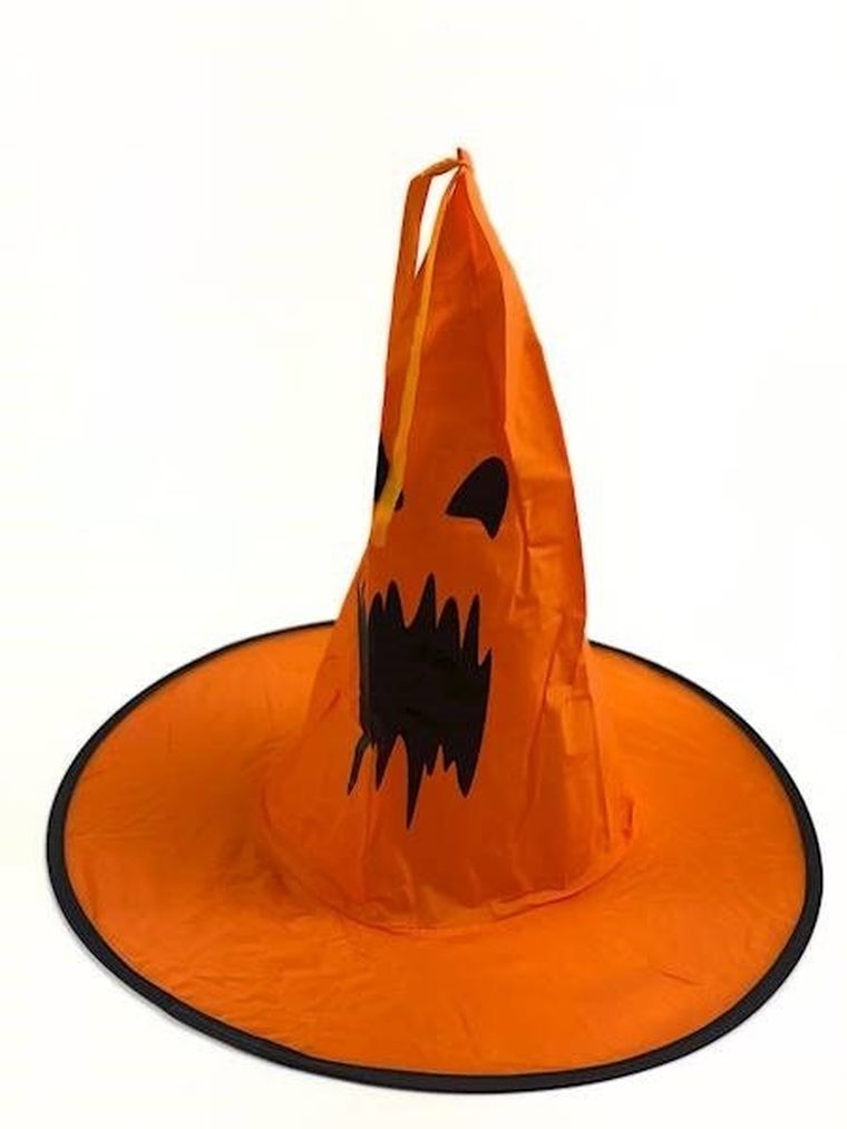 Kapelusz czarownicy, pomarańczowy