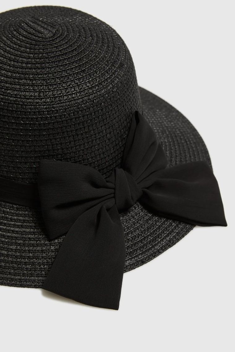 Kapelusz damski, czarny, Moodo