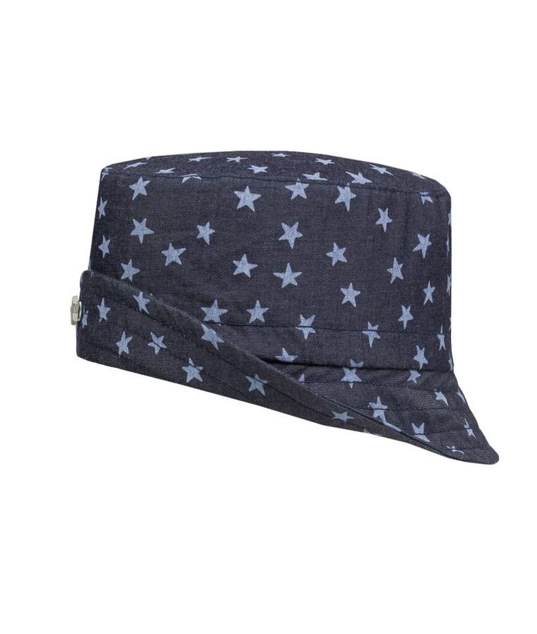 Kapelusz dziecięcy, granatowy, gwiazdki, Döll
