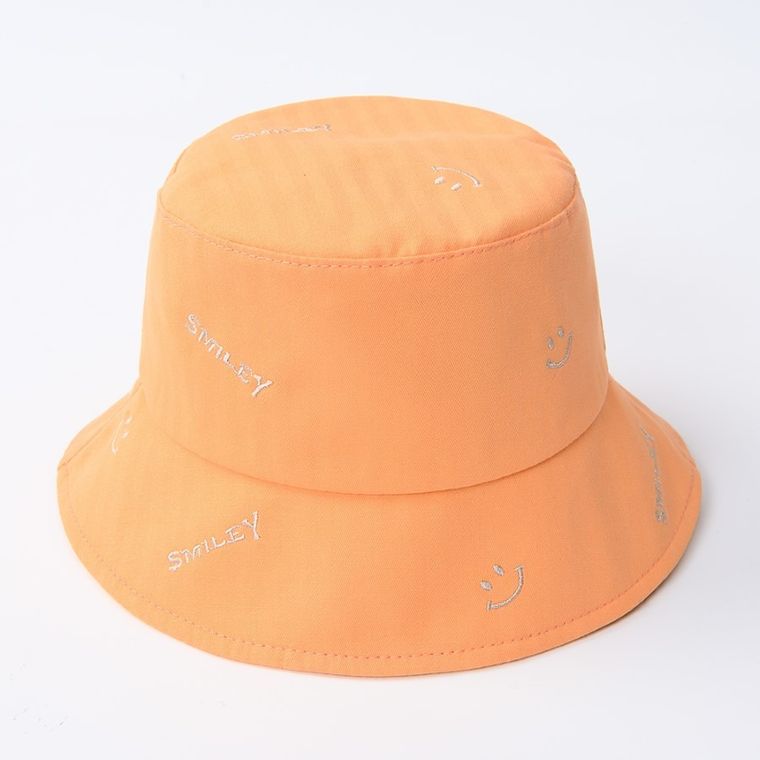 Kapelusz dziecięcy, pomarańczowy, Smiley, Be Snazzy