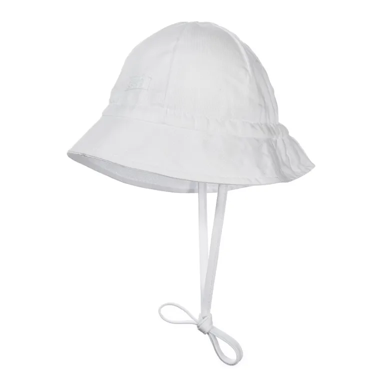 Kapelusz dziecięcy, wiązany, biały, Döll