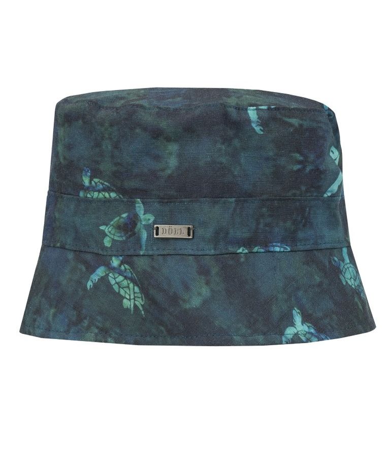 Kapelusz dziecięcy, zielony, żółwie, Döll