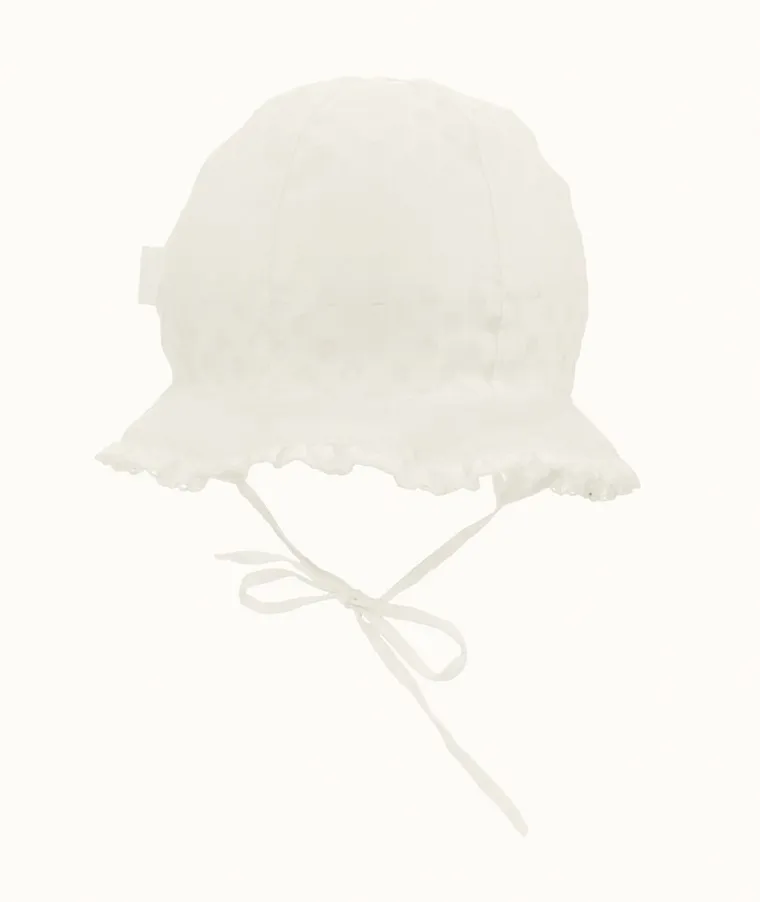Kapelusz dziewczęcy, ecru, Iltom