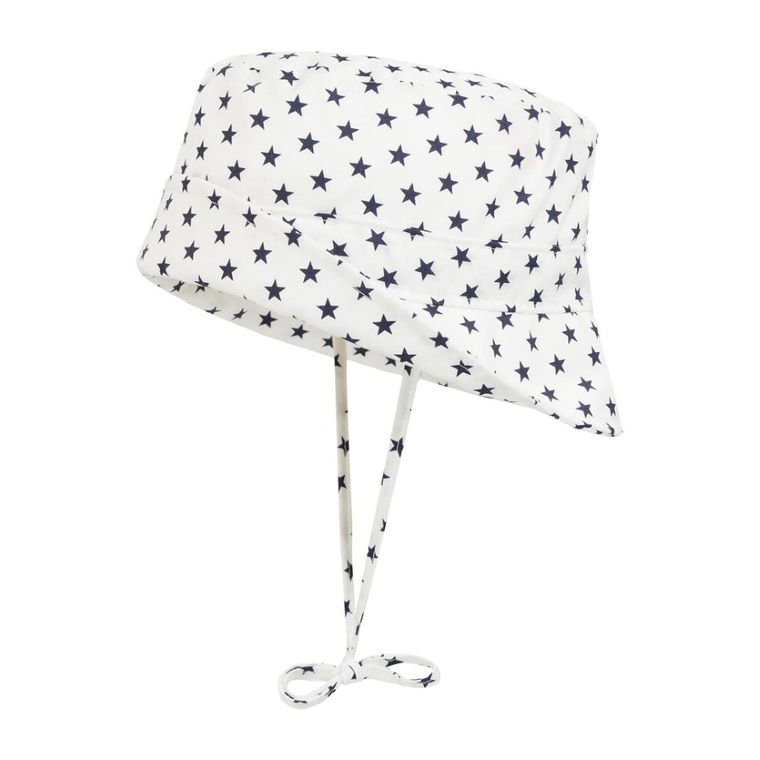 Kapelusz dziewczęcy, wiązany, biały, Döll