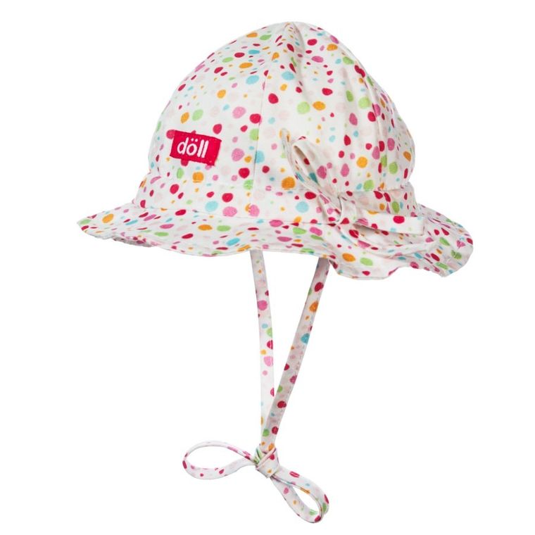 Kapelusz dziewczęcy, wiązany, mix, Döll
