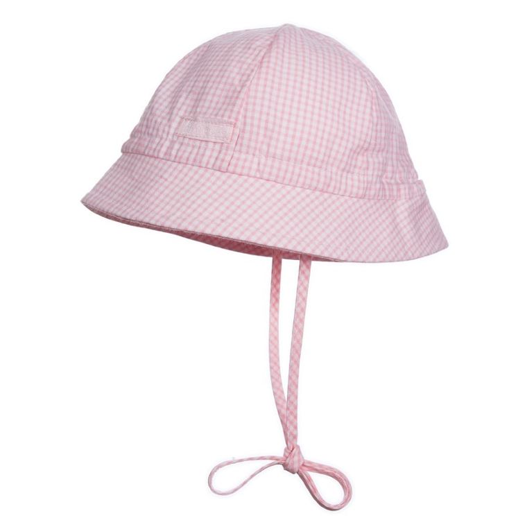 Kapelusz dziewczęcy, wiązany, różowy, Döll