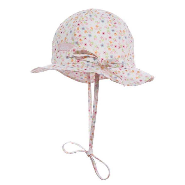 Kapelusz dziewczęcy, wiązany, różowy, Döll