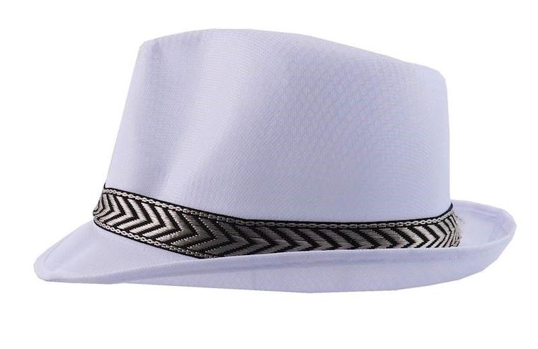 Kapelusz gangstera, biały