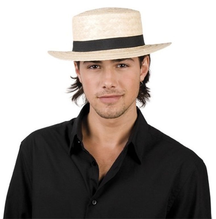 Kapelusz hawajski, męski gondolier