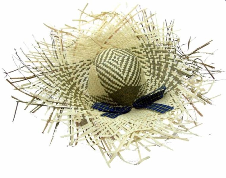 Kapelusz hawajski z kokardą