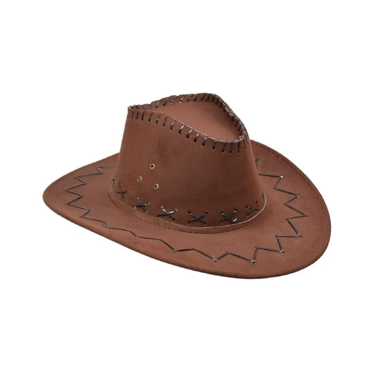 Kapelusz kowbojski, brązowy
