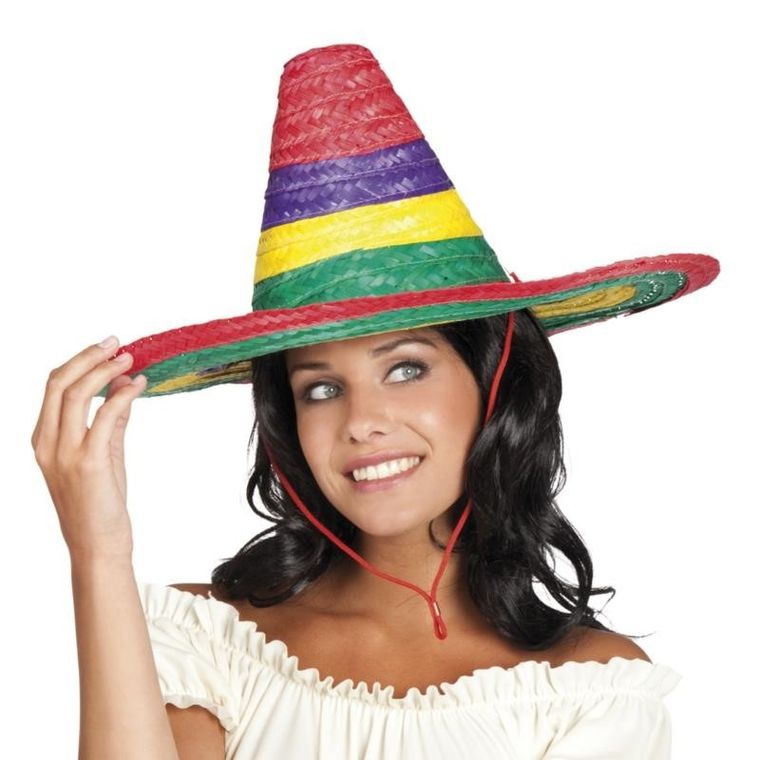 Kapelusz, sombrero w paski
