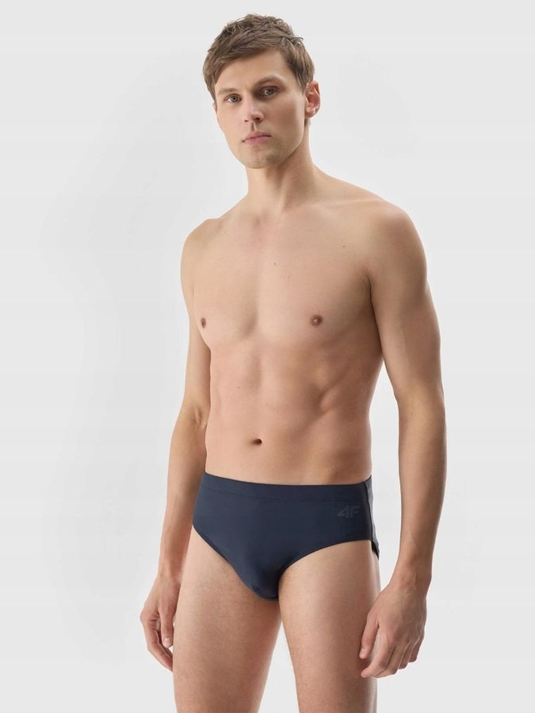 Kąpielówki męskie, granatowe, 4f