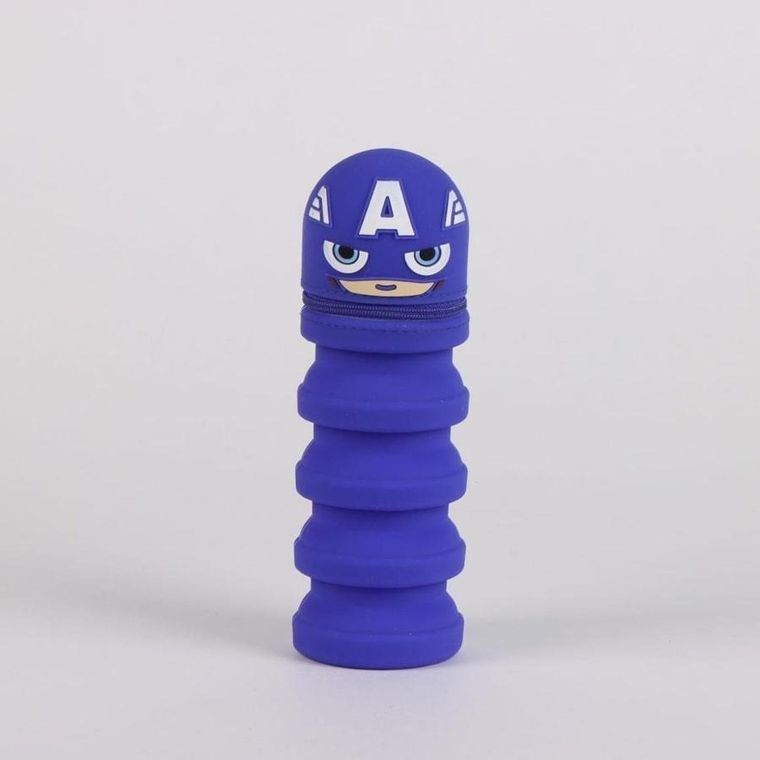 Kapitan Ameryka, piórnik gumowy, rozkładany