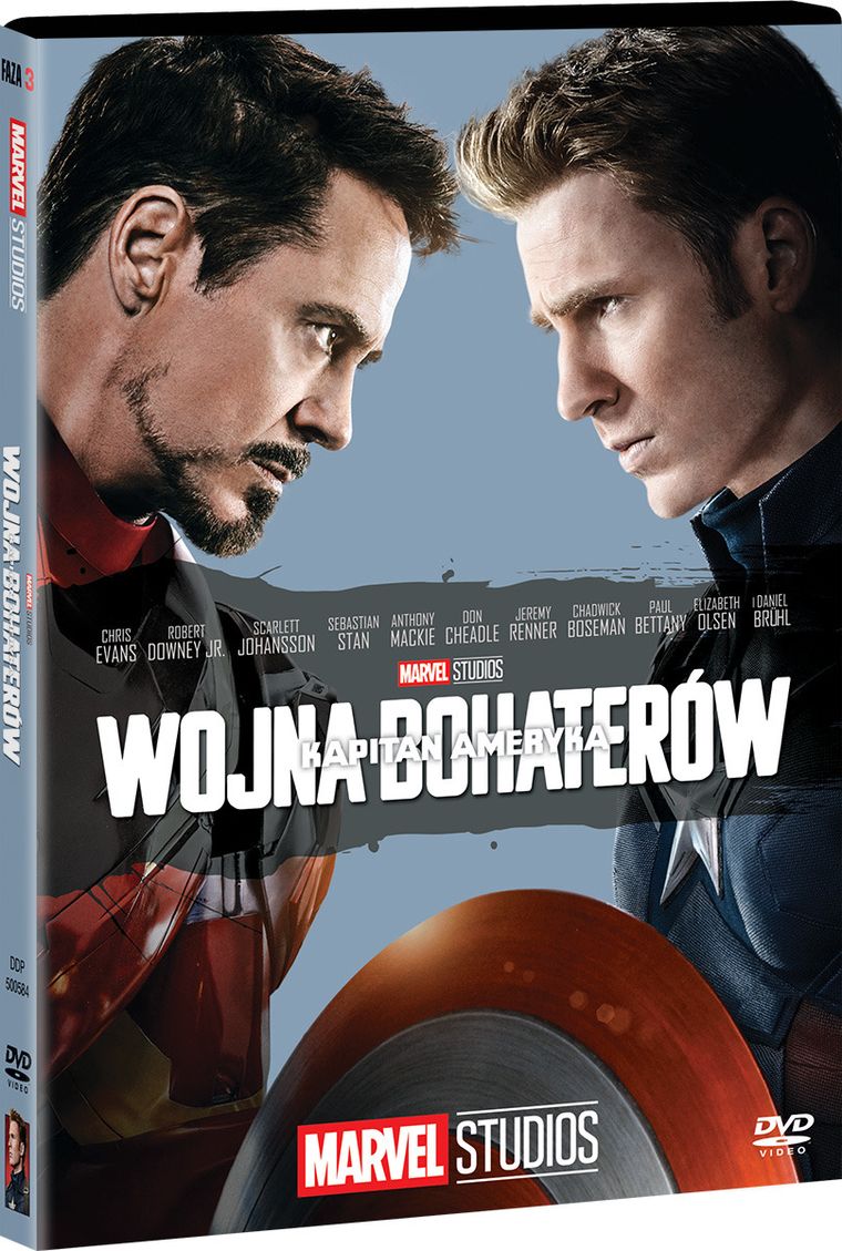 Kapitan Ameryka: Wojna Bohaterów . DVD