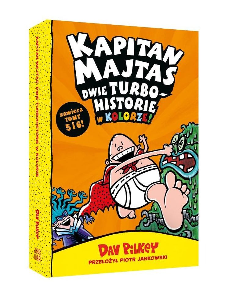 Kapitan Majtas. Dwie turbohistorie w kolorze. Tomy 5 i 6