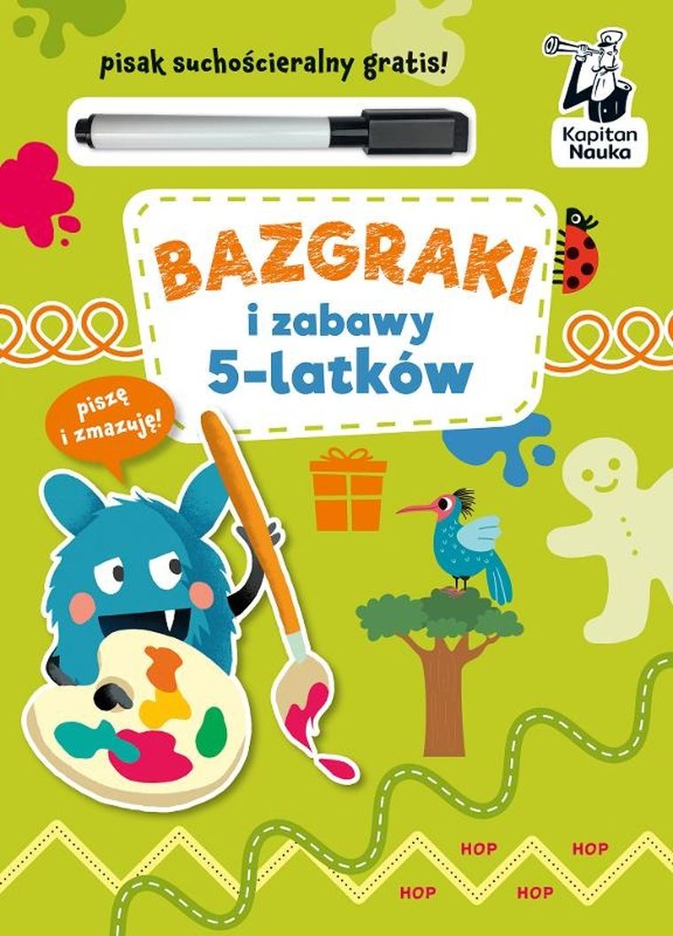 Kapitan Nauka. Bazgraki i zabawy 5-latków