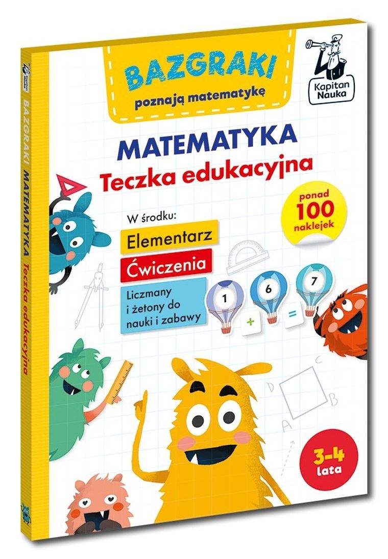 Kapitan Nauka. Bazgraki. Matematyka. Teczka edukacyjna