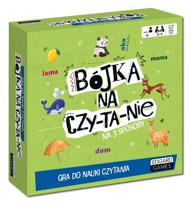 Kapitan Nauka. Bójka na czytanie, gra edukacyjna