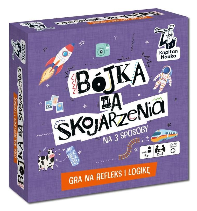 Kapitan Nauka. Bójka na skojarzenia, gra na refleks i logikę