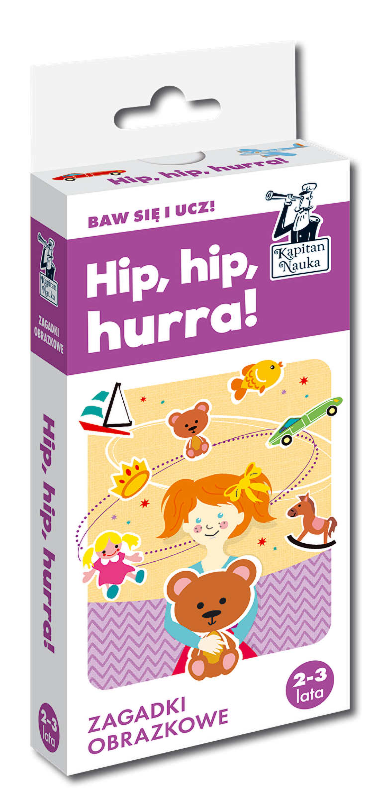 Kapitan Nauka. Edgard, Hip, hip, hurra! Zagadki obrazkowe